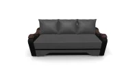 Canapea Extensibila Sally Mini, Gri inchis/Rosu 8