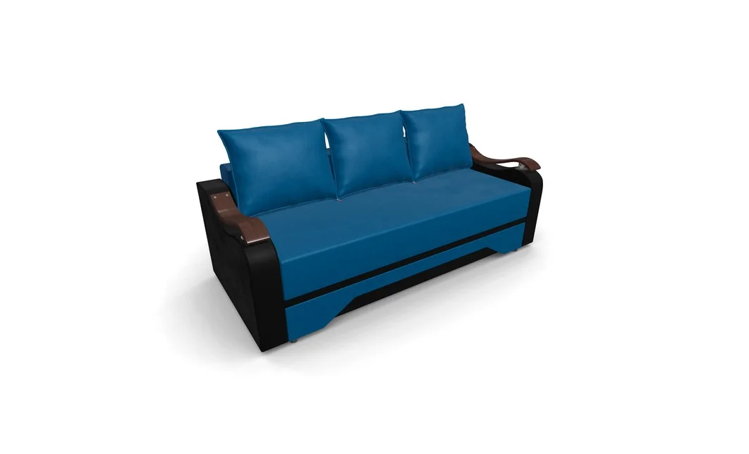 Canapea Extensibila Sally Mini, Turquaz/Negru 7