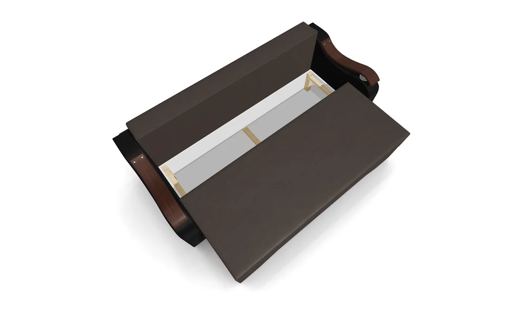 Canapea Extensibila Sally Mini, Maro/Negru 7