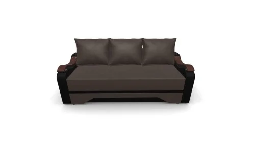Canapea Extensibila Sally Mini, Maro/Negru