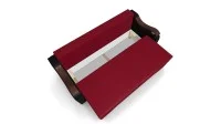 Canapea Extensibila Sally Mini, Rosu/Negru 5