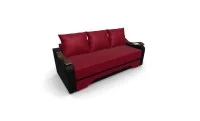 Canapea Extensibila Sally Mini, Rosu/Negru 8