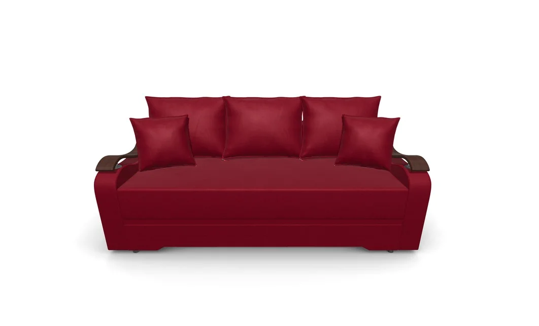 Canapea Extensibila Sally Mini, Rosu/Rosu 8