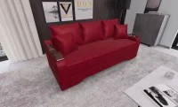 Canapea Extensibila Sally Mini, Rosu/Rosu 2