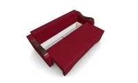 Canapea Extensibila Sally Mini, Rosu/Rosu 7