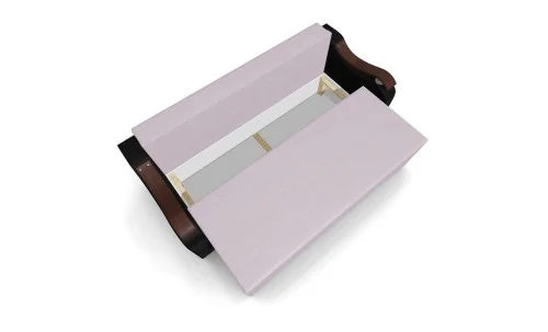Canapea Extensibila Sally Mini, Violet/Negru