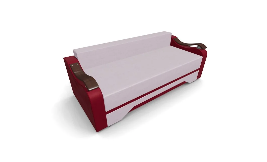 Canapea Extensibila Sally Mini, Violet/Rosu 5