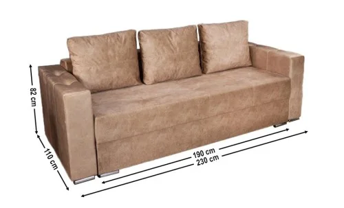 Canapea Extensibilă Vegas Bonell Max, Bej