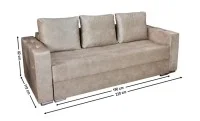 Canapea Extensibilă Vegas Bonell Max, Bej deschis