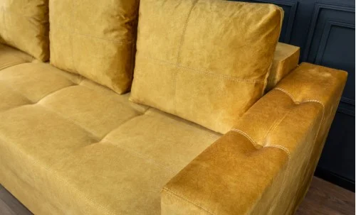 Canapea Extensibilă Vegas Bonell Mini, Mustar