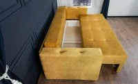 Canapea Extensibilă Vegas Bonell Mini, Mustar 6