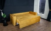 Canapea Extensibilă Vegas Bonell Mini, Mustar 3
