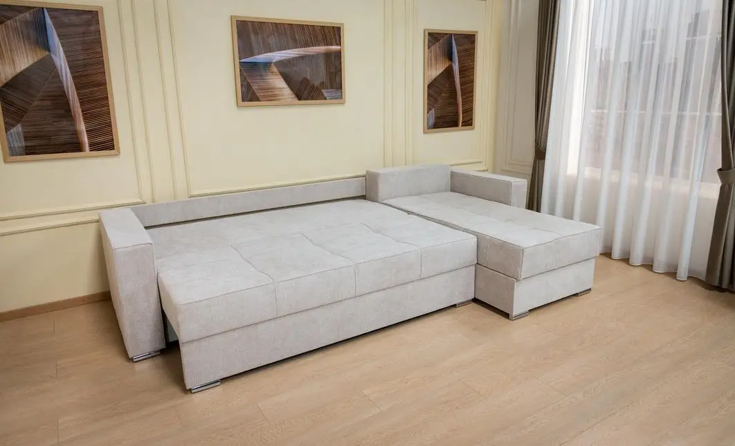 Colțar Extensibil Claudia XXL Bonell Bej Deschis - Aragon 3  8