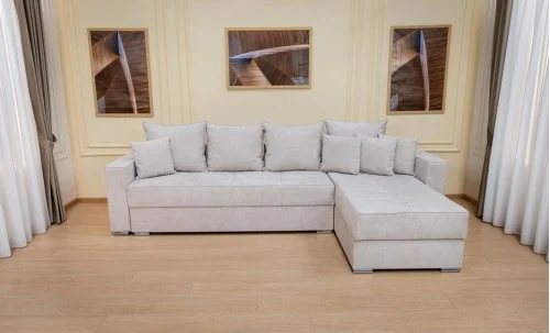 Colțar Extensibil Claudia XXL Bonell Bej Deschis - Aragon 3 