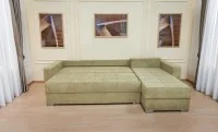 Colțar Extensibil Claudia Mare XXL Bonell Verde Olive - Aragon 35, Interschimbabil
