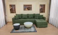 Colțar Extensibil Claudia Mare XXL Bonell Verde - Aragon 39, Interschimbabil 5
