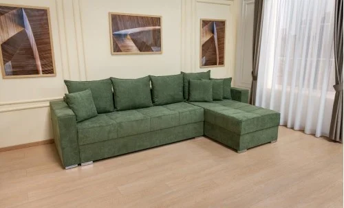 Colțar Extensibil Claudia Mare XXL Bonell Verde - Aragon 39, Interschimbabil
