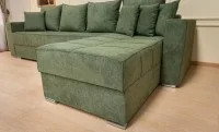 Colțar Extensibil Claudia Mare XXL Bonell Verde - Aragon 39, Interschimbabil