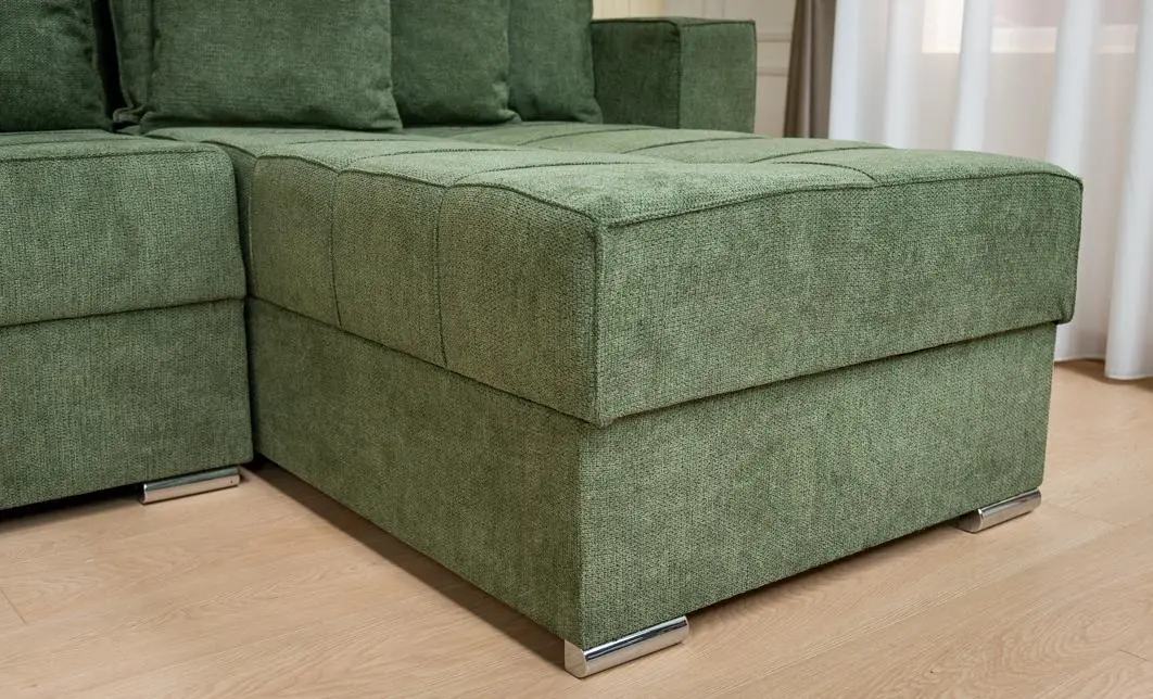 Colțar Extensibil Claudia Mare XXL Bonell Verde - Aragon 39, Interschimbabil