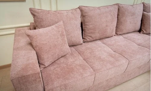 Colțar Extensibil Claudia Mare XXL Memory Roz - Aragon 62, Interschimbabil