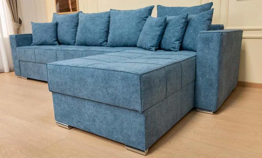 Colțar Extensibil Claudia Mare XXL Bonell Albastru - Aragon 74, Interschimbabil 10