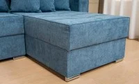 Colțar Extensibil Claudia Mare XXL Bonell Albastru - Aragon 74, Interschimbabil