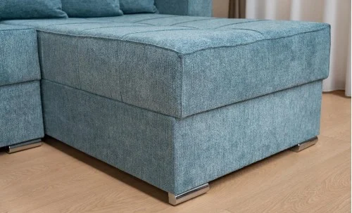 Colțar Extensibil Claudia Mare XXL Memory Albastru Deschis - Aragon 75 Interschimbabil