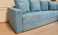 Colțar Extensibil Claudia Mare XXL Memory Albastru Deschis - Aragon 75 Interschimbabil