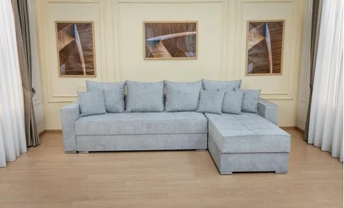 Colțar Extensibil Claudia Mare XXL Bonell Gri - Aragon 83, Interschimbabil