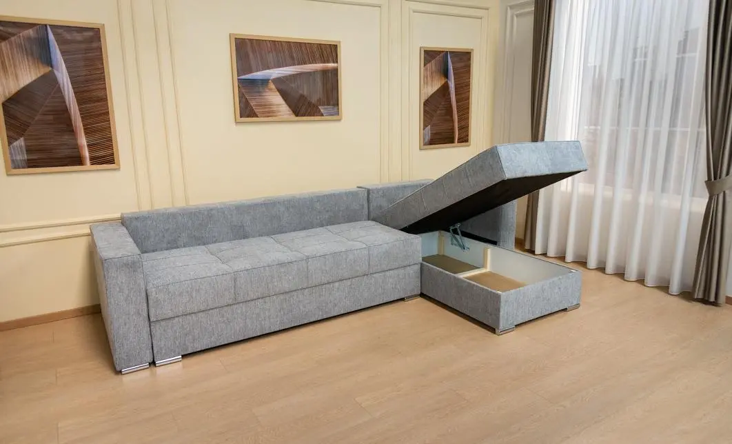 Colțar Extensibil Claudia Mare XXL Memory Gri - Aragon 90, Interschimbabil 6