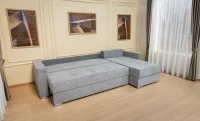 Colțar Extensibil Claudia Mare XXL Memory Gri - Aragon 90, Interschimbabil