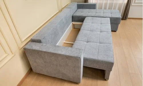 Colțar Extensibil Claudia Mare XXL Memory Gri - Aragon 90, Interschimbabil