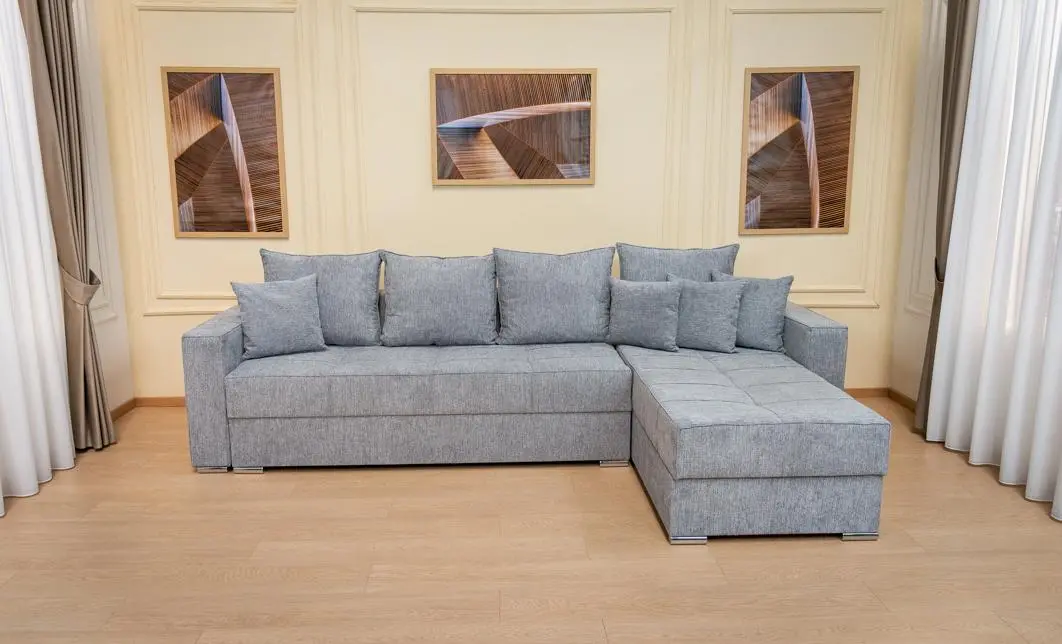 Colțar Extensibil Claudia Mare XXL Memory Gri - Aragon 90, Interschimbabil 9