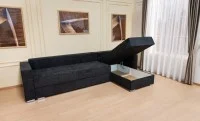 Colțar Extensibil Claudia Mare XXL Bonell Negru - Aragon 99, Interschimbabil 6