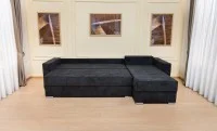 Colțar Extensibil Claudia Mare XXL Bonell Negru - Aragon 99, Interschimbabil