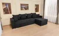 Colțar Extensibil Claudia Mare XXL Bonell Negru - Aragon 99, Interschimbabil 10