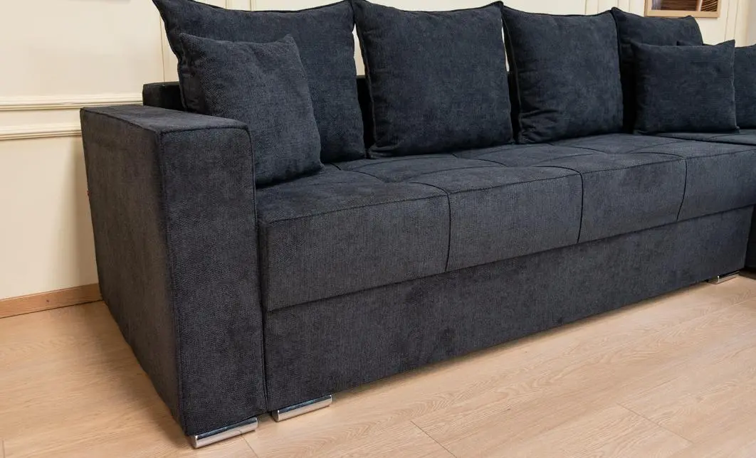 Colțar Extensibil Claudia Mare XXL Bonell Negru - Aragon 99, Interschimbabil