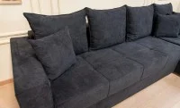 Colțar Extensibil Claudia Mare XXL Bonell Negru - Aragon 99, Interschimbabil