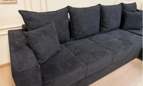 Colțar Extensibil Claudia Mare XXL Bonell Negru - Aragon 99, Interschimbabil