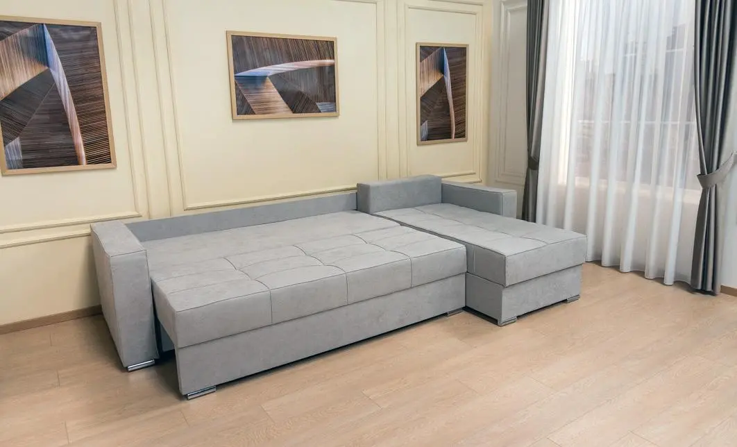 Colțar Extensibil Claudia Mare XXL Bonell Gri Lemon 05, Interschimbabil