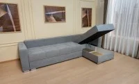 Colțar Extensibil Claudia Mare XXL Bonell Gri - Lemon 12, Interschimbabil 6