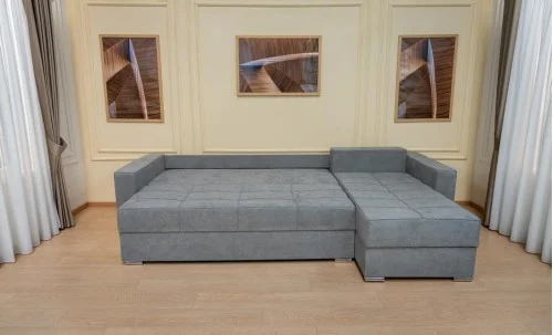 Colțar Extensibil Claudia Mare XXL Bonell Gri - Lemon 12, Interschimbabil