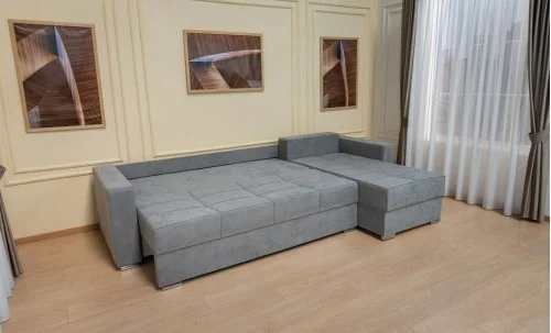 Colțar Extensibil Claudia Mare XXL Bonell Gri - Lemon 12, Interschimbabil