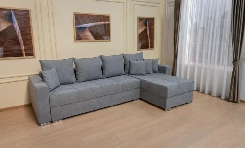 Colțar Extensibil Claudia Mare XXL Bonell Gri - Lemon 12, Interschimbabil