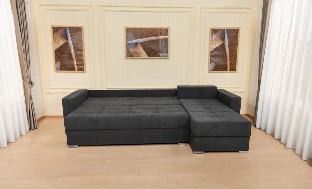 Colțar Extensibil Claudia Mare XXL Memory XXL - Lemon 30, Interschimbabil