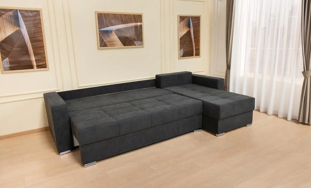Colțar Extensibil Claudia Mare XXL Memory XXL - Lemon 30, Interschimbabil 8