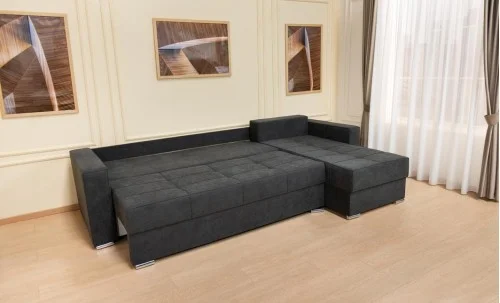 Colțar Extensibil Claudia Mare XXL Memory XXL - Lemon 30, Interschimbabil
