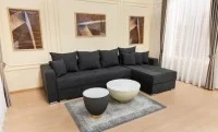 Colțar Extensibil Claudia Mare XXL Memory XXL - Lemon 30, Interschimbabil 4