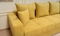 Colțar Extensibil Claudia Mare XXL Memory XXL - Lemon 43, Interschimbabil