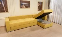 Colțar Extensibil Claudia Mare XXL Memory XXL - Lemon 43, Interschimbabil 4